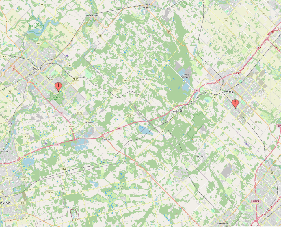 Our Office Map